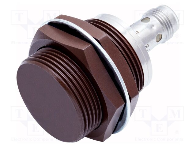 Sensor: inductive; OUT: PNP / NO; 0÷20mm; 10÷30VDC; M30; IP67; brass