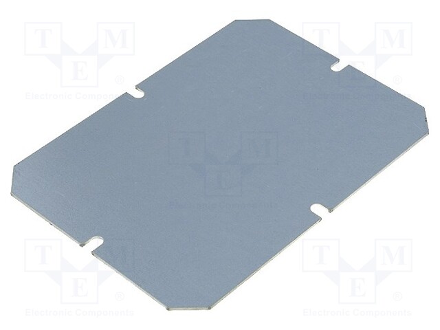 Mounting plate; zinc-plated steel; W: 140mm; L: 100mm; TA1912