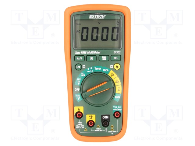 Digital multimeter; LCD (6000); VDC: 60m/600m/6/60/600V