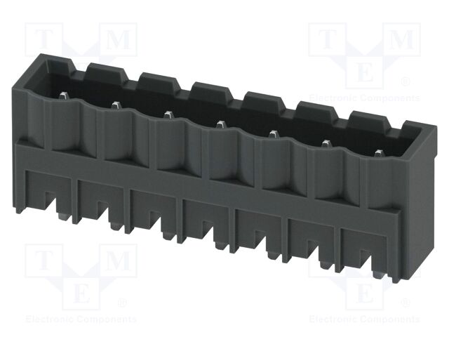 PCB headers, nominal cross section: 2.5 mm?, color: black, n
