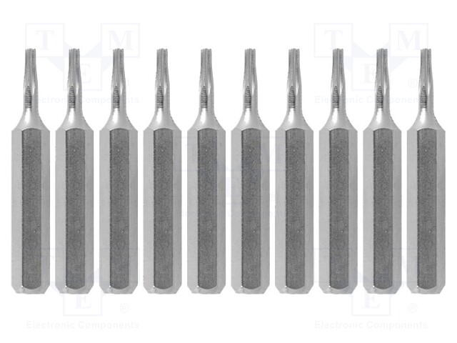 Screwdriver bit; Pcs: 10