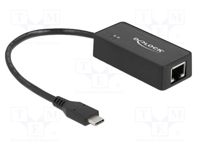 USB to Ethernet adapter; RJ45 socket,USB C plug; USB 3.1 Gen 1