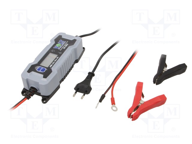 Charger: for rechargeable batteries; 6/12V; 5A; IP65
