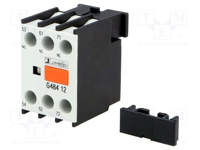 Auxiliary contacts; Series: BF; Leads: screw terminals