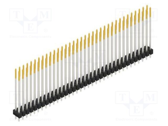 Connector: pin strips; pin header; male; PIN: 70; 2.54mm; THT; 2x35