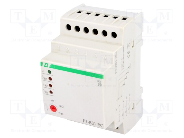 Module: level monitoring relay; conductive fluid level; DIN