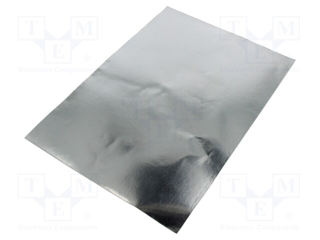 Tape: shielding; W: 210mm; L: 297mm; Thk: 0.065mm; 25N/cm; 8%