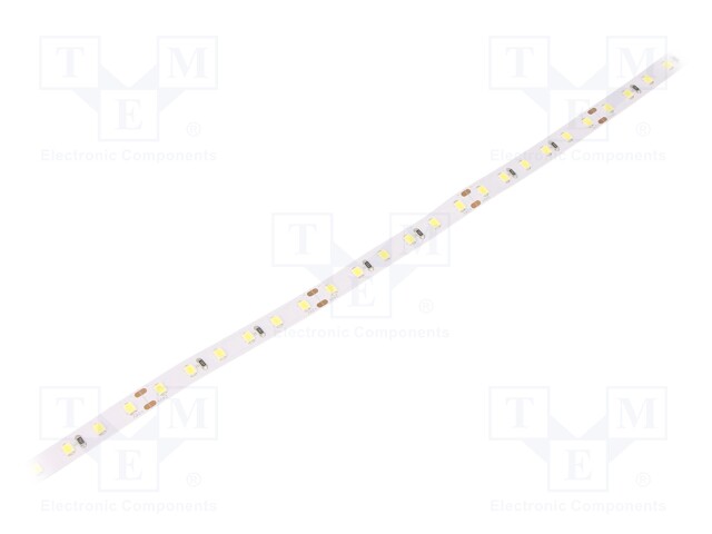 LED tape; white cold; LED/m: 96; SMD; 2835; 24V; W: 8mm; 120°; D: 2mm
