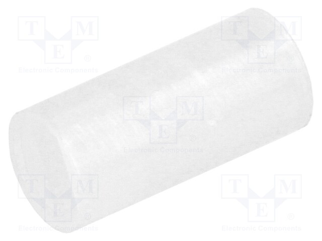 Spacer sleeve; LED; Øout: 4mm; ØLED: 3mm; L: 8.5mm; natural; UL94V-2