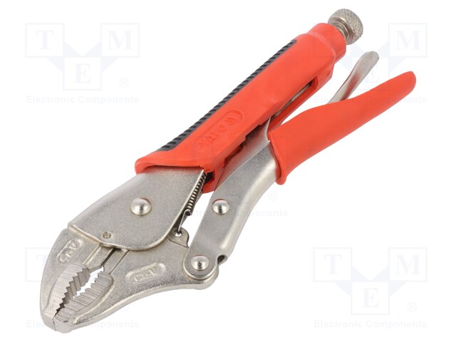 Pliers; Morse's,locking; 240mm; Mat: Chrom-vanadium steel