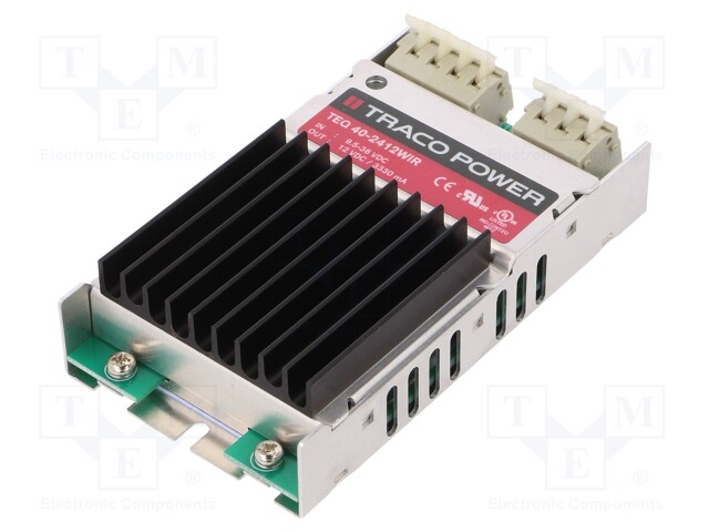 Converter: DC/DC; 40W; Uin: 9.5÷36V; 12VDC; Iout: 3.33A; 275kHz