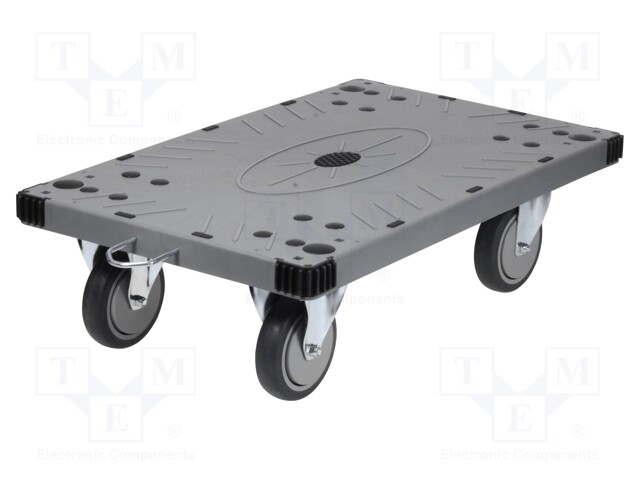 Hand truck; 680x430x175mm; Work.surface dim: 680x430mm