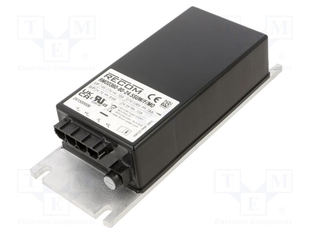 Converter: DC/DC; 360W; Uin: 18÷106V; Uout: 24.5VDC; Iout: 15A; OUT: 1