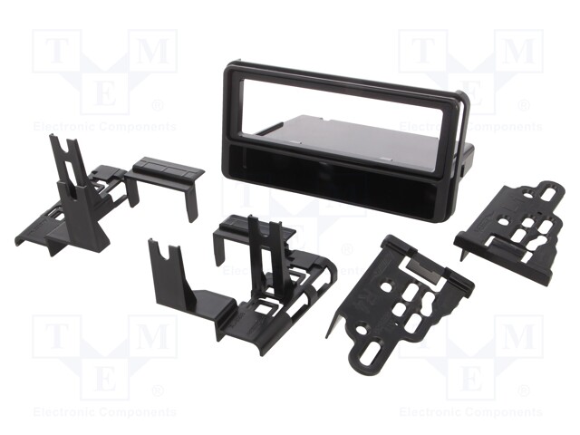 Radio mounting frame; Toyota; 1 DIN; black