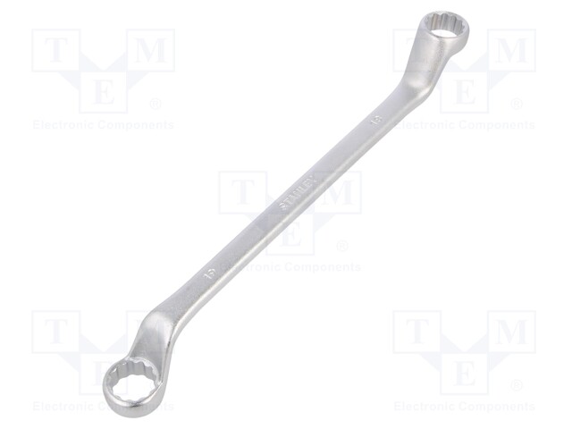 Key; box,bent; 18mm,19mm; Chrom-vanadium steel; L: 292mm