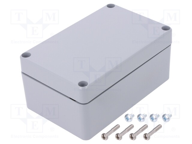 Enclosure: multipurpose; X: 81mm; Y: 127mm; Z: 57mm; EURONORD; grey