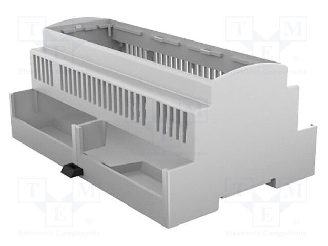 Enclosure: for DIN rail mounting; Y: 90.5mm; X: 142.3mm; Z: 62mm