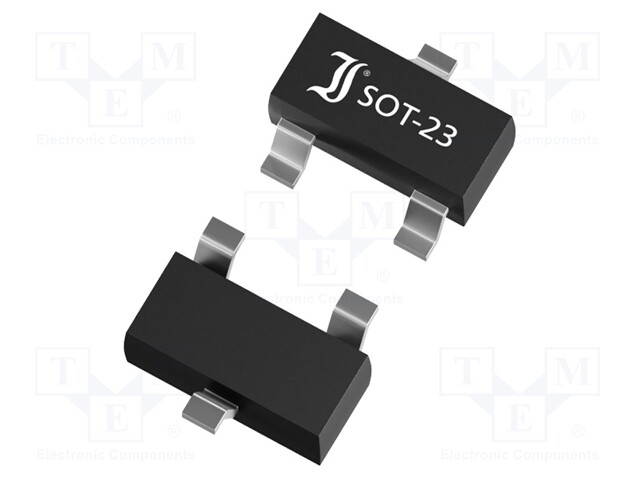 Diode: Zener; 0.3W; 4.3V; reel,tape; SOT23; single diode