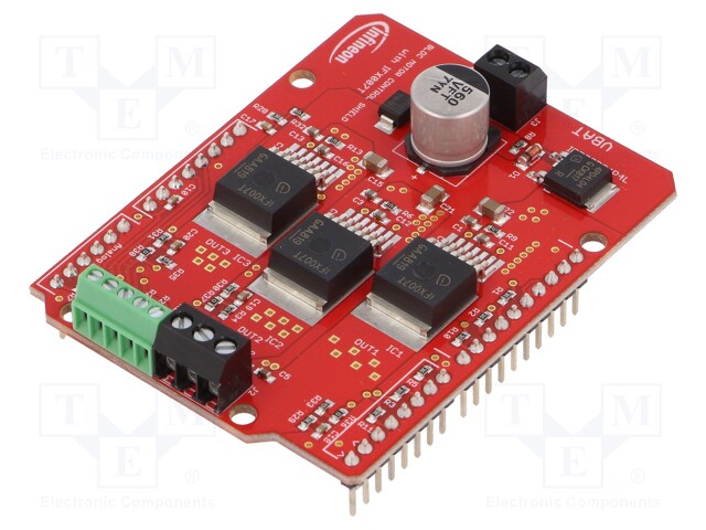 Expansion board; pin header,screw; 8÷24VDC; Comp: IFX007T; 30A