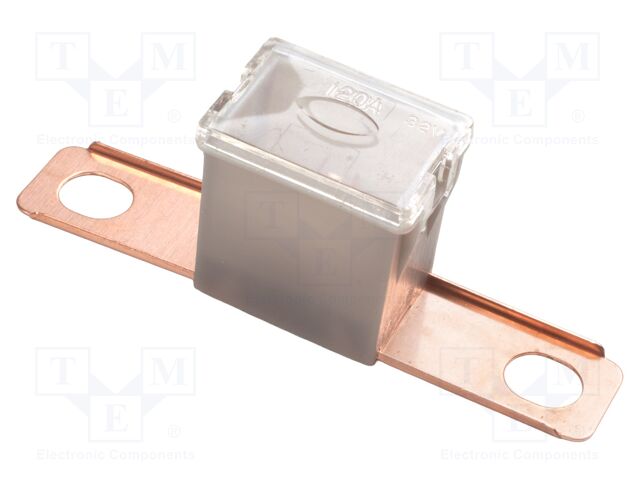 Fuse: fuse; 120A; 32VDC; automotive; 62mm; 62x15.2x22.2mm