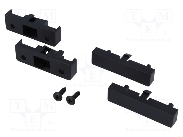 Radio mounting frame; Audi; 1 DIN; black