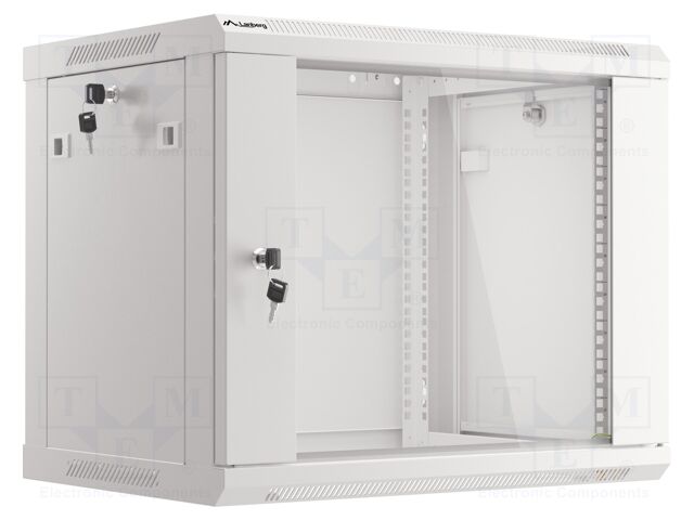 Enclosure: rack cabinet; Standard: 19"; 9U; grey; Z: 450mm; X: 600mm