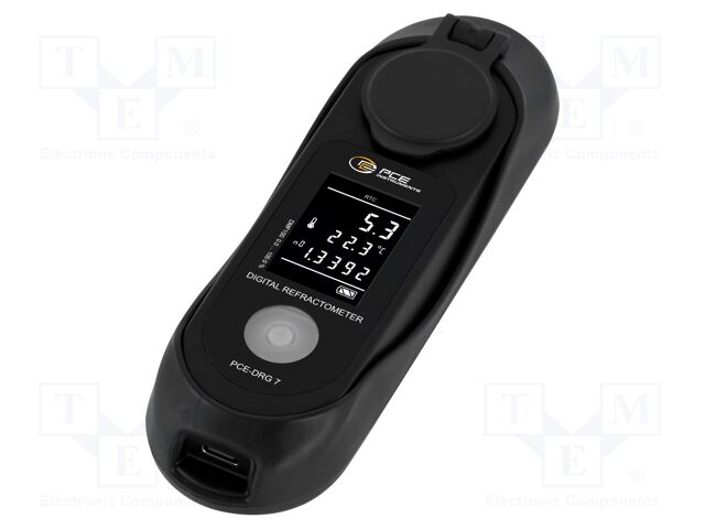 Meter: refractometer; LCD; 0÷100%,1,326÷1,432nD; Temp: 0÷40°C