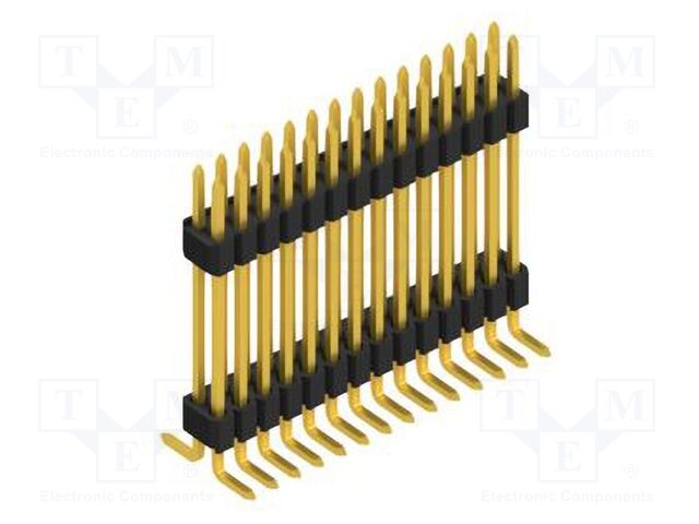 Connector: pin strips; pin header; male; PIN: 28; 1.27mm; SMT; 2x14