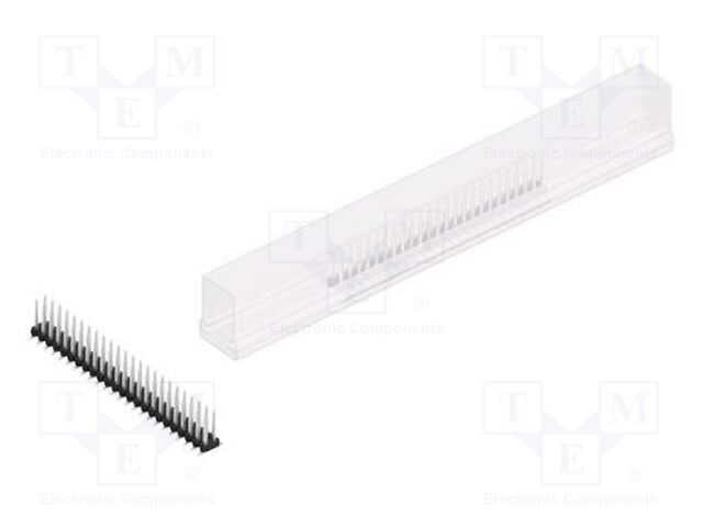 Connector: pin strips; pin header; male; PIN: 48; 2mm; SMT; 2x24