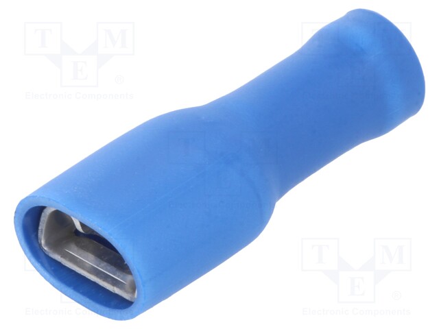 Terminal: flat; 6.3mm; 0.8mm; female; 1÷2.5mm2; crimped; for cable