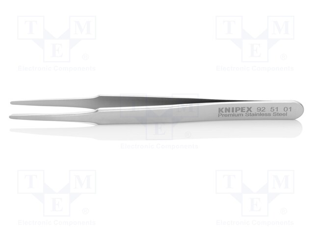 Tweezers; 120mm; for precision works; Blades: straight