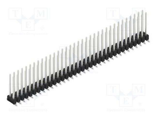 Connector: pin strips; pin header; male; PIN: 68; 2.54mm; SMT; 2x34