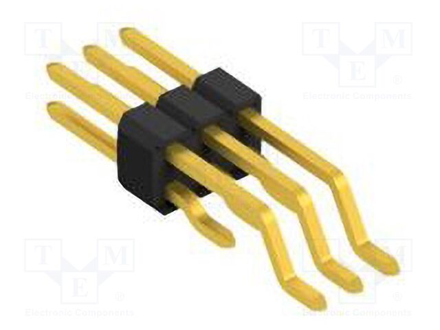 Connector: pin strips; pin header; male; PIN: 6; 1.27mm; SMT; 2x3
