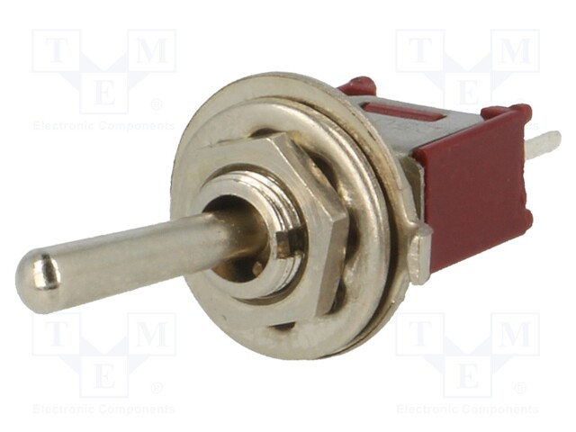 Switch: toggle; Pos: 3; SP3T; ON-OFF-ON; 1A/250VAC; -55÷65°C; 20mΩ