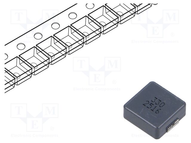 Inductor: wire; SMD; 33uH; ±20%; 13.5x12.5x4.8mm