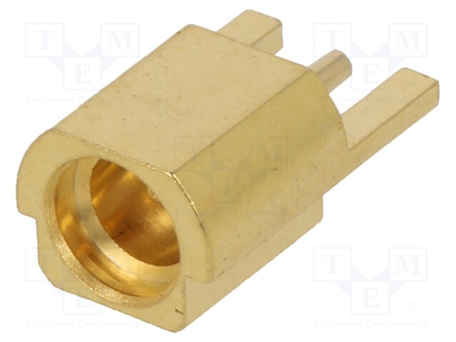 Socket; MMCX; female; 50Ω; teflon; gold-plated