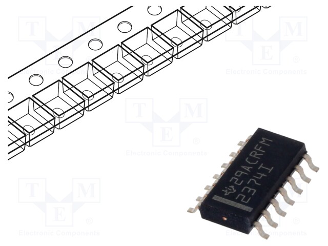 Operational Amplifier, 4 Amplifier, 3 MHz, 2.4 V/µs, 2.7V to 16V, SOIC, 14 Pins