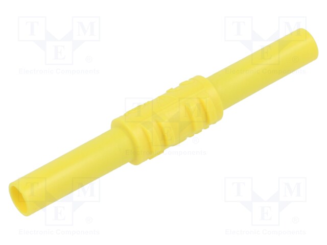 Adapter,socket; 4mm banana; banana 4mm socket x2; 32A; 1kV