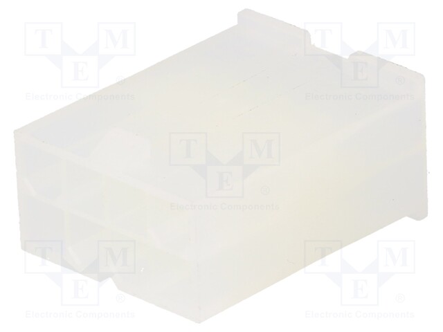 Plug; wire-wire; male; Mini-Fit Jr; 4.2mm; PIN: 8; w/o contacts