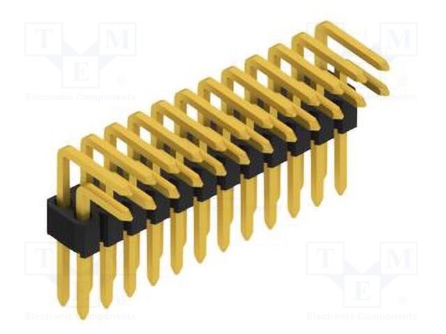 Connector: pin strips; pin header; male; PIN: 24; 1.27mm; THT; 2x12