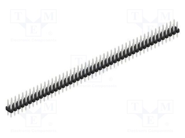 Connector: pin strips; pin header; male; PIN: 92; 2mm; THT; 2x46