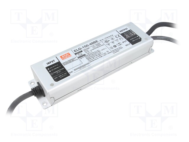 Power supply: switched-mode; LED; 134.4W; 48VDC; 3.13A; 100÷305VAC
