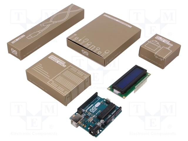 Dev.kit: Arduino; GPIO,I2C,PWM,SPI,UART; Comp: ATMEGA328; 5VDC