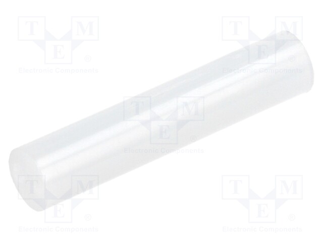 Spacer sleeve; LED; Øout: 5mm; ØLED: 5mm; L: 24mm; natural; UL94V-2