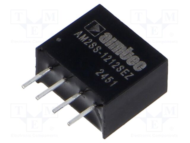 Converter: DC/DC; 2W; SIP4; AM2SS-EZ