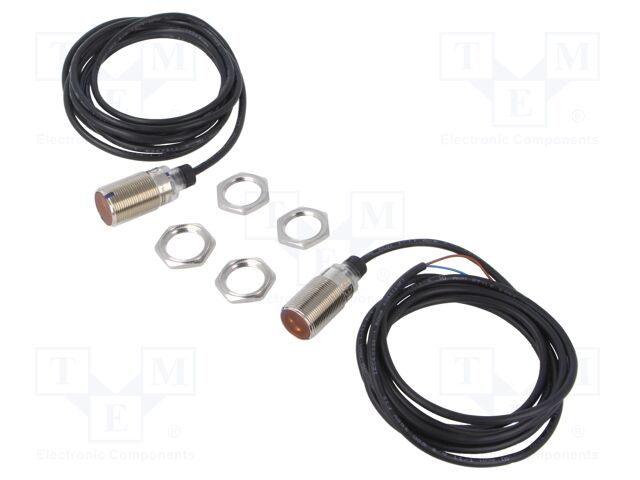 Sensor: photoelectric; straight; Range: 0÷30m; NPN; Usup: 10÷30VDC