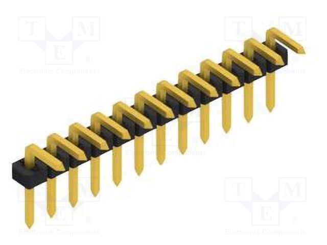 Connector: pin strips; pin header; male; PIN: 12; 2mm; THT; 1x12