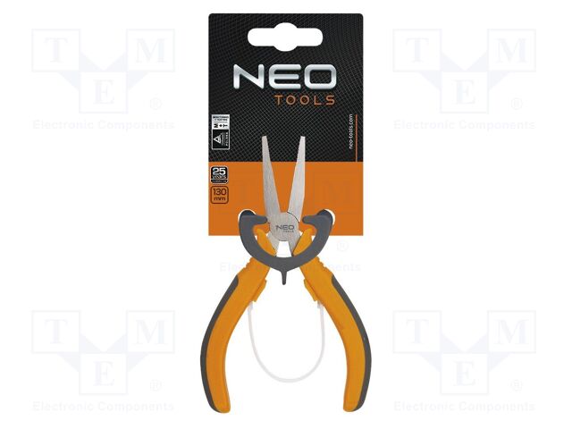 Pliers; precision,flat; 130mm