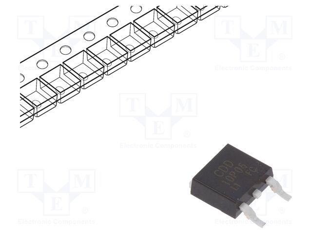 Transistor: P-MOSFET; unipolar; -60V; -7A; 40W; TO252