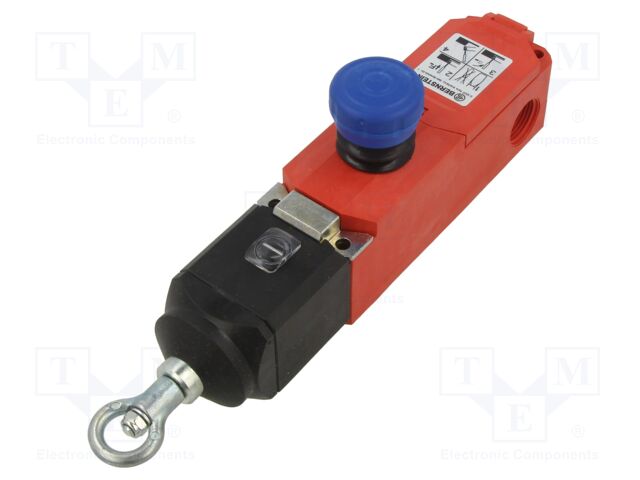 Safety switch: singlesided rope switch; NC x2 + NO x2; SR; IP67